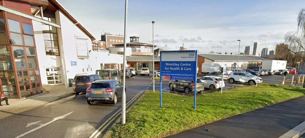 Wembley Centre for Health & Care NHS site entrance